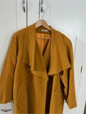 Jackets & Coats | Vintage Amber Wool Coat 16 | Poshmark